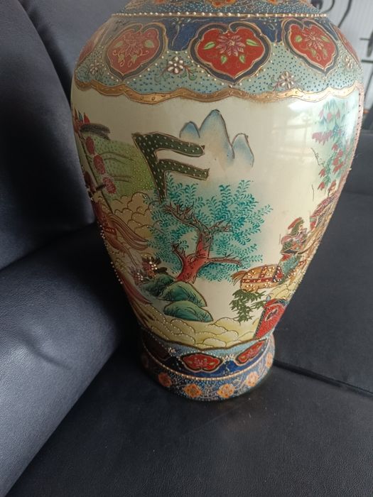 Голяма китайска ваза ,, satsuma "