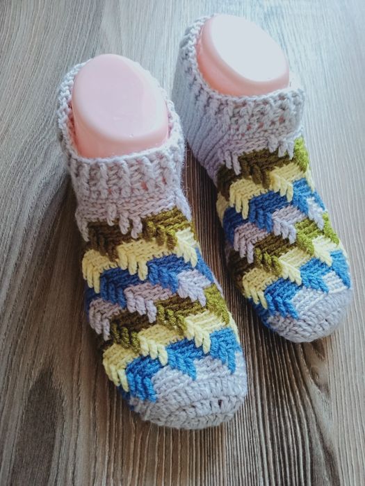 Продам вязаные следки, носки