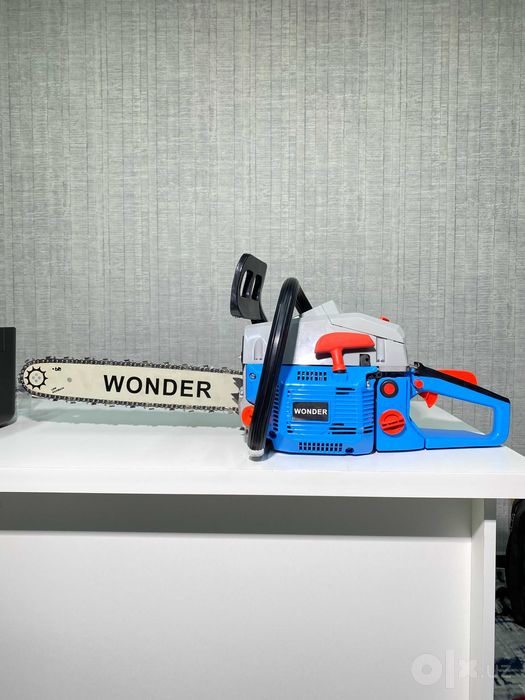 Бензопила Wonder 58cc Benzopila benzin arra shina 50 sm, kafolat