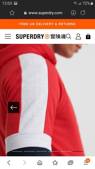 hanorac barbati S Superdry