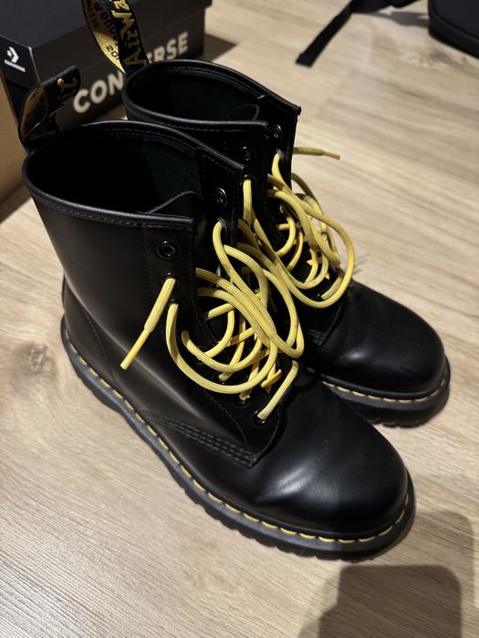 Bocanci Dr Martens, 1460, Piele Lucioasa