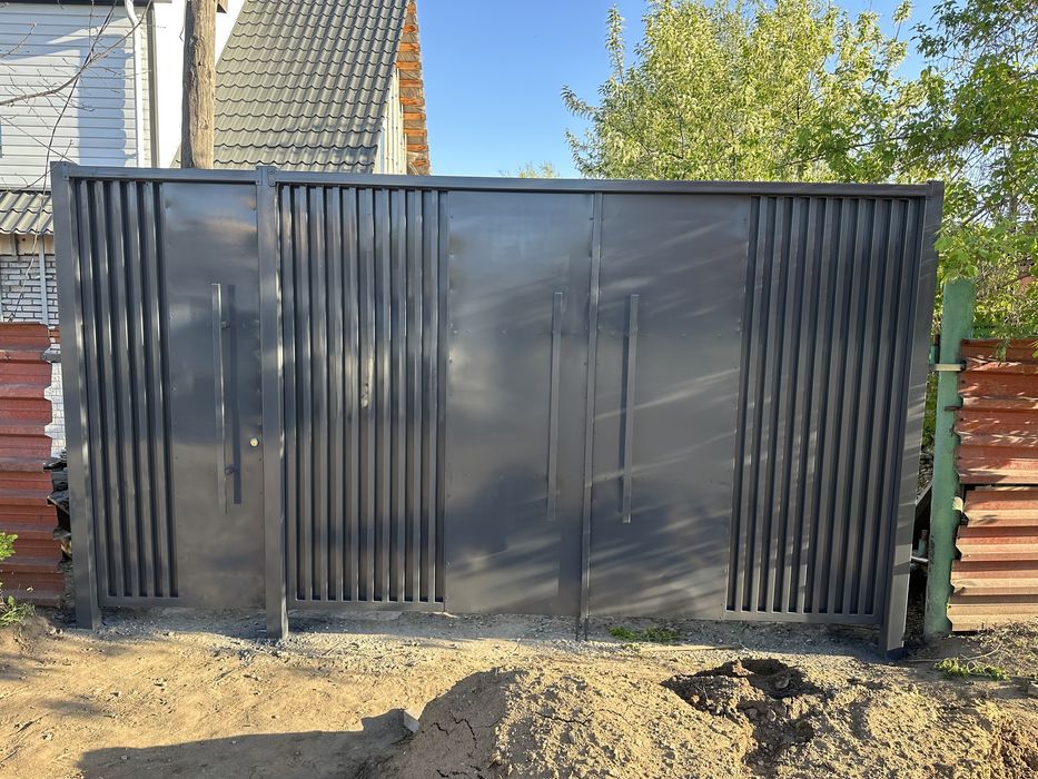 Ворота кованные