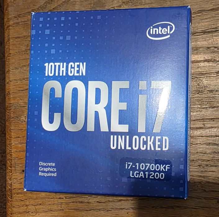 Procesor Intel I7-10700KF 3.80GHZ