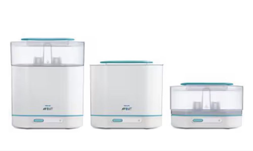 Sterilizator biberoane 3 in 1 Philips - stare perfecta + CADOU comprese termogel