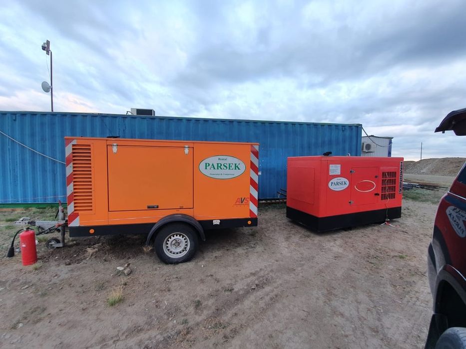 Генераторы в аренду, Аренда ДГУ, компрессоры