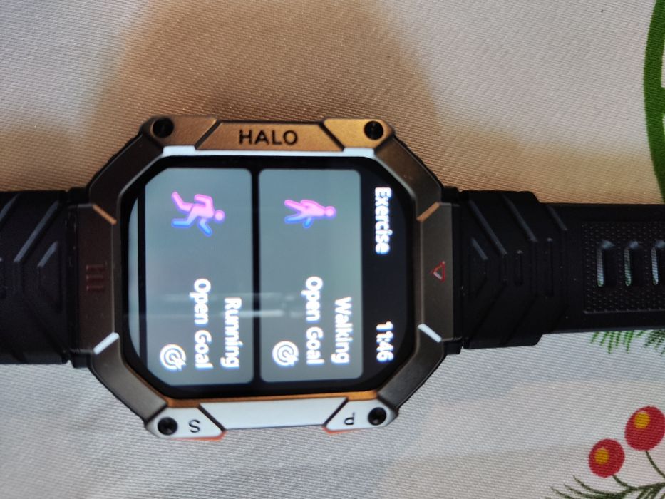 Smartwatch militar KR 80 la cutie