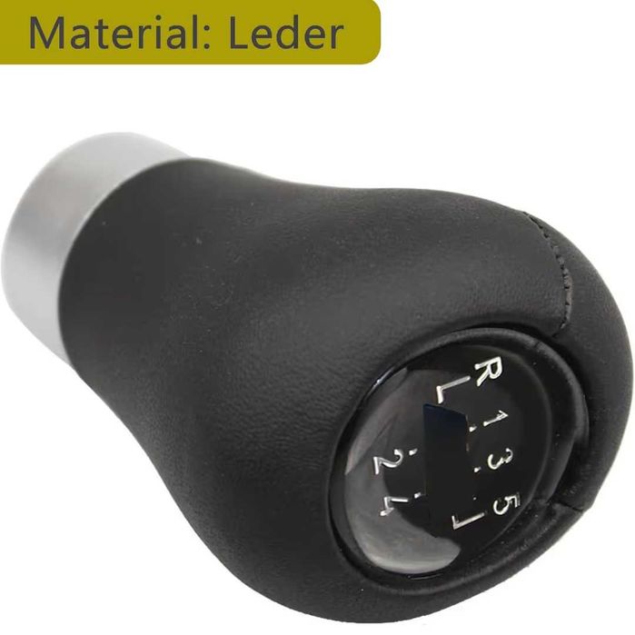 Nuca Buton schimbător de viteze Amazleer cu 5 trepte pentru BMW, negru, buton universal compatibil cu E30, E36, E46, E34, E39