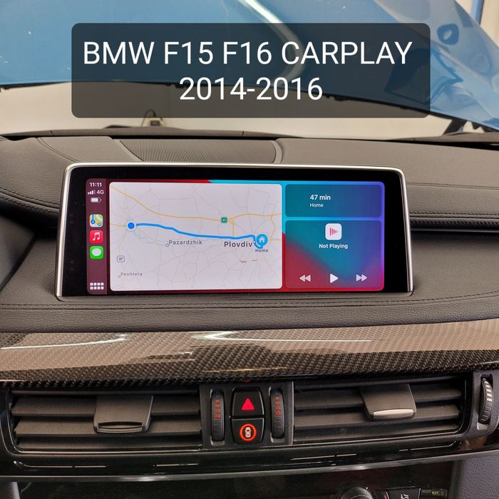 CarPlay Android Auto BMW F01 F10 F15 F25 F30 G30 E60 E70 E90 X3 X5 X6