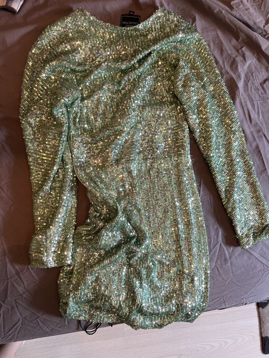 Рокля с пайети Nikole collection xs