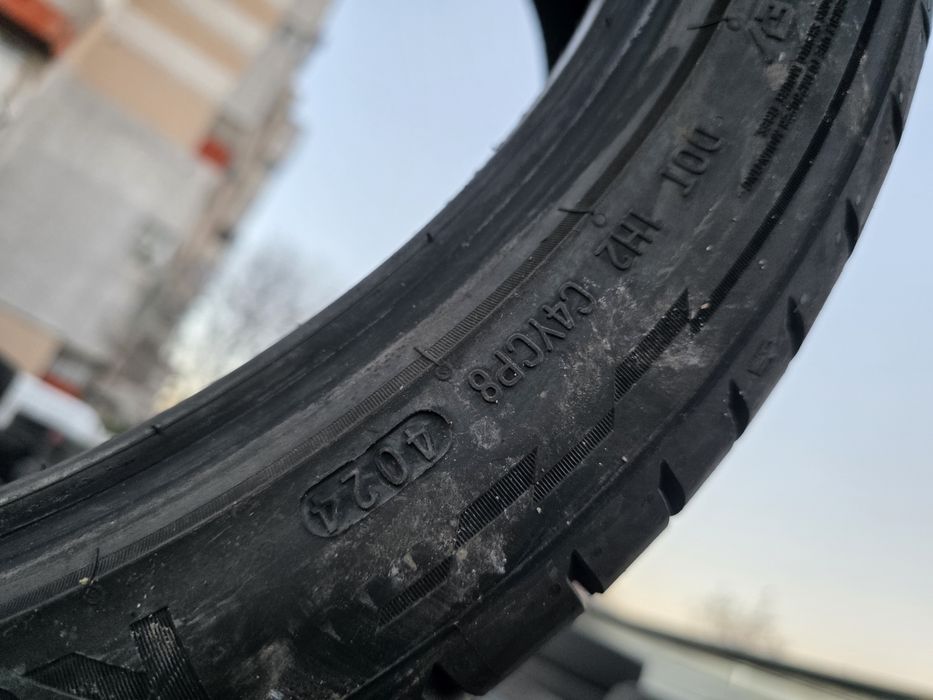 4бр Като нови летни гуми 255 35 19 - Kumho DOT 2024