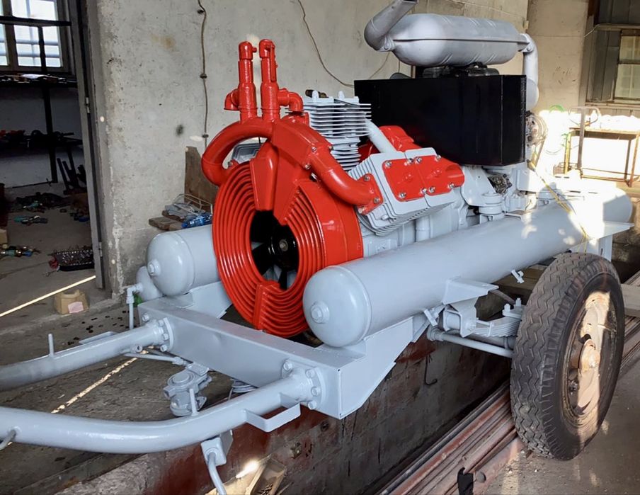 Дизелов мобилен Компресор Diko 4/8L Germany