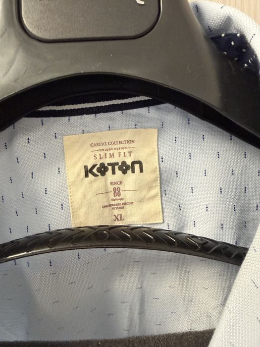 НОВА Риза мъжка Koton XL Slim Fit / Мъжка Риза Чисто Нова