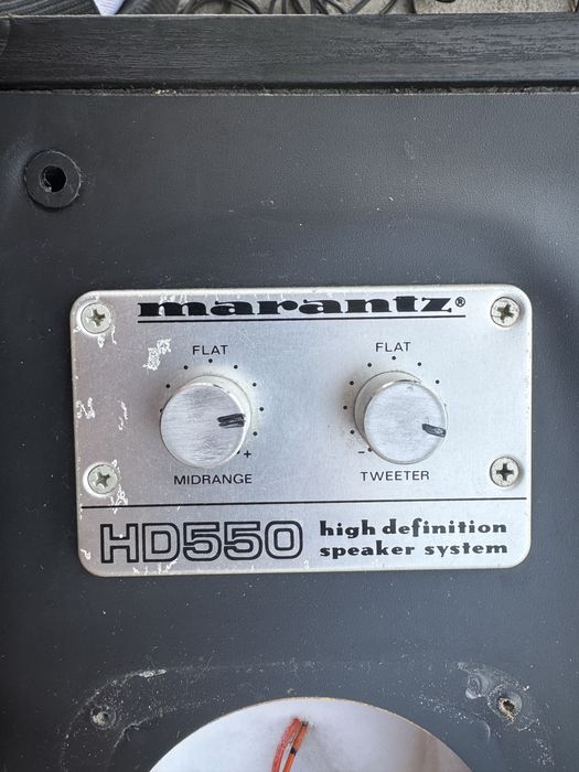 Marantz HD 550. Woofere, Mediu,Super tweeter + filtre. Made in Japan