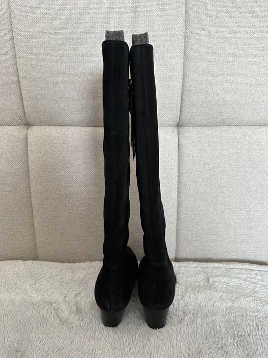 Cizme piele intoarsa H&M noi cu eticheta marime 36