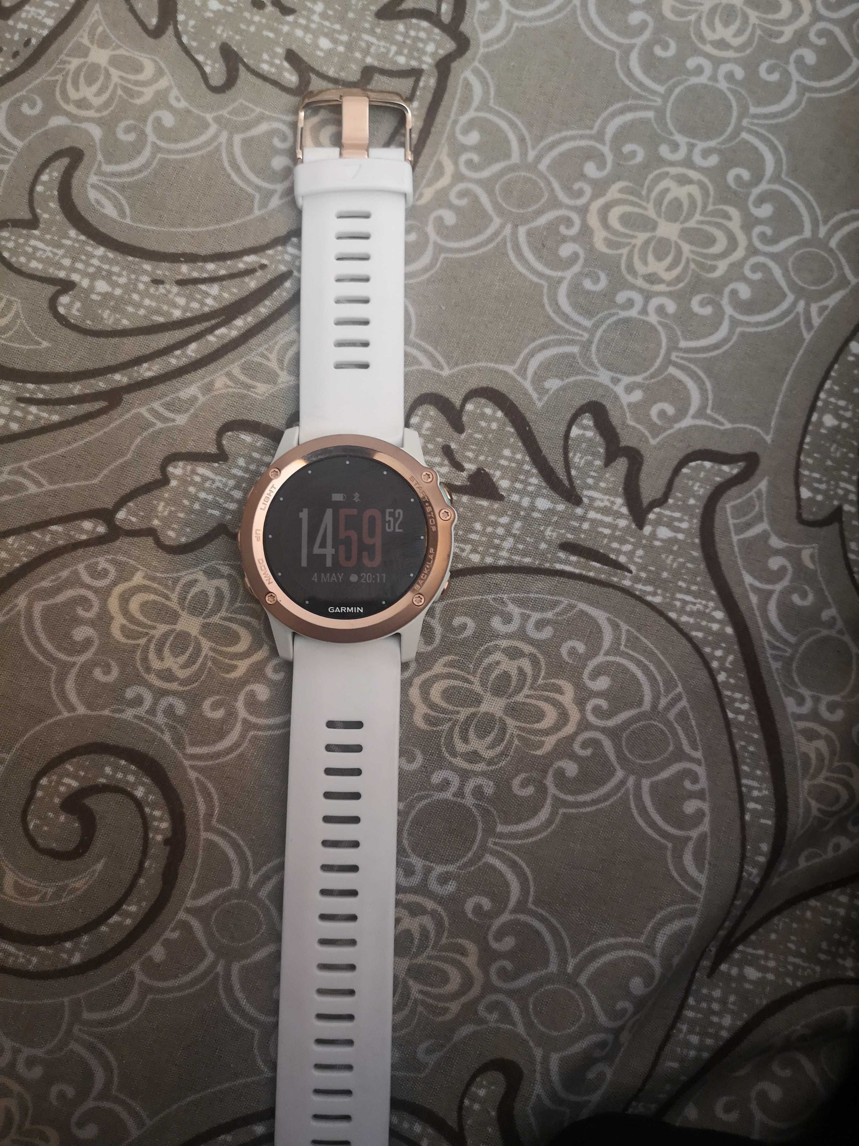 Garmin fenix 3 hot sale white and rose gold