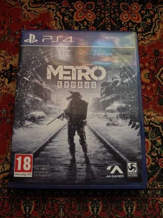 диск Metro Exodus PS4 PS5