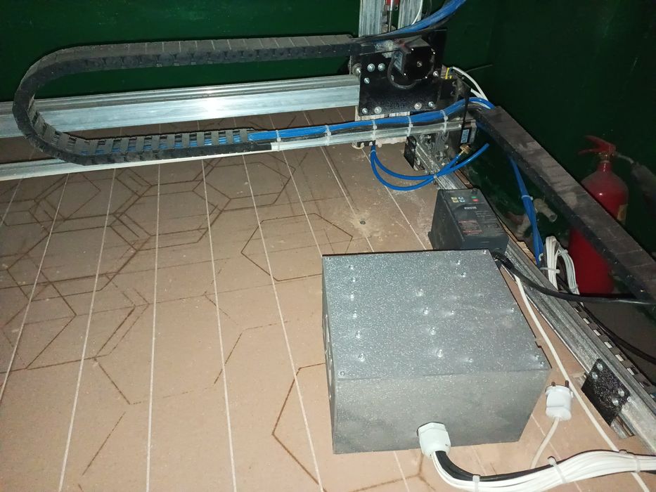 Лазерный станок + фрезер 2в1