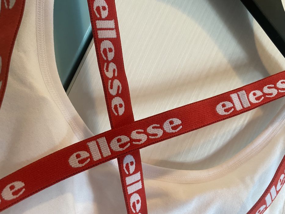 Bustiera Ellesse alba marimea M