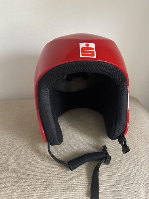 Casca ski rosie 55-56 cm