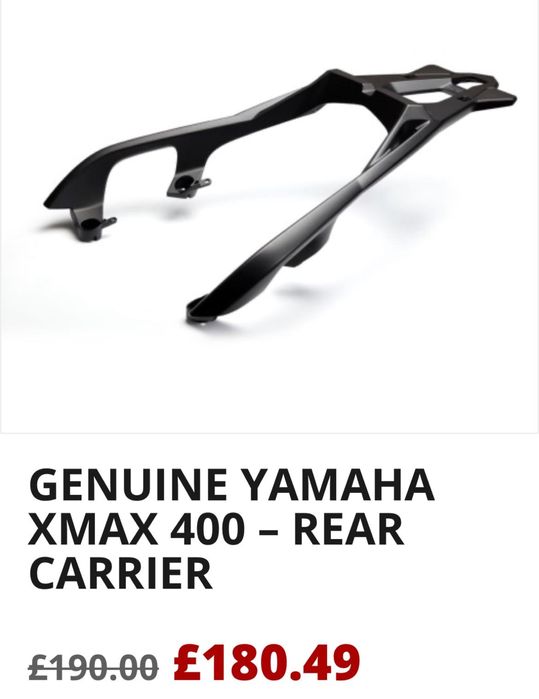 Top case Yamaha si suport Xmax 400 - 300