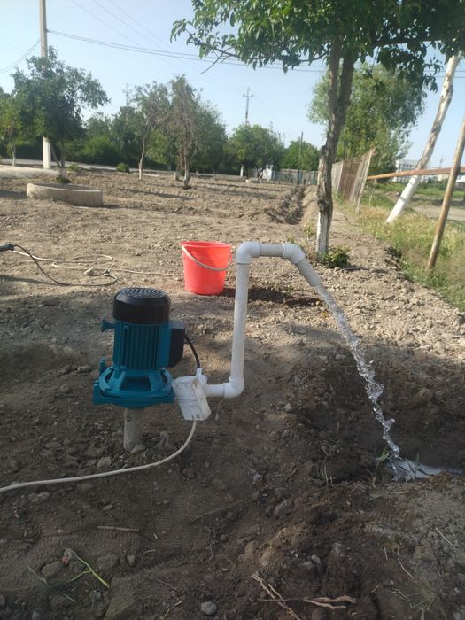 Suv nasoslarini o'rnatamiz