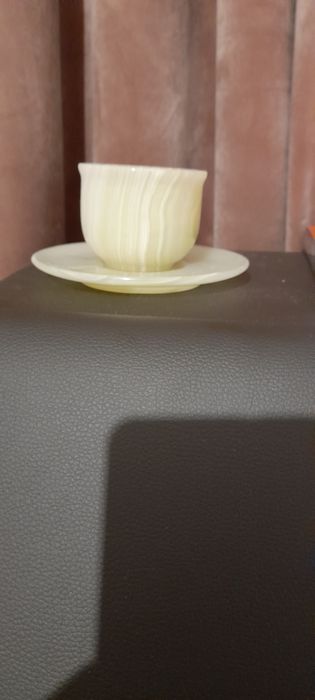 Чаша зелен оникс