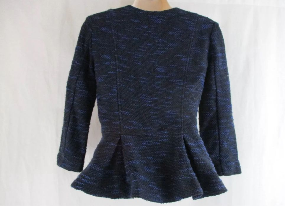 Sacou tip blazer cu fermoar