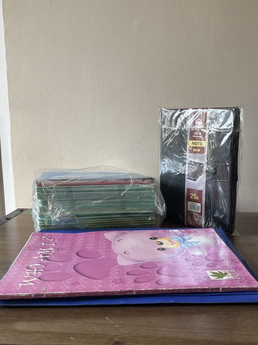 Новые блокноты и тетради