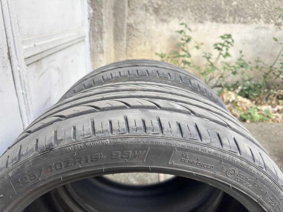 Set 2 anvelope Milestone 225 40 19 vara - an 2024 - 5-6 mm