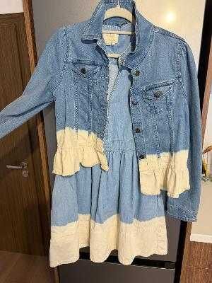 Дънкова рокля с яке . Kate Spade