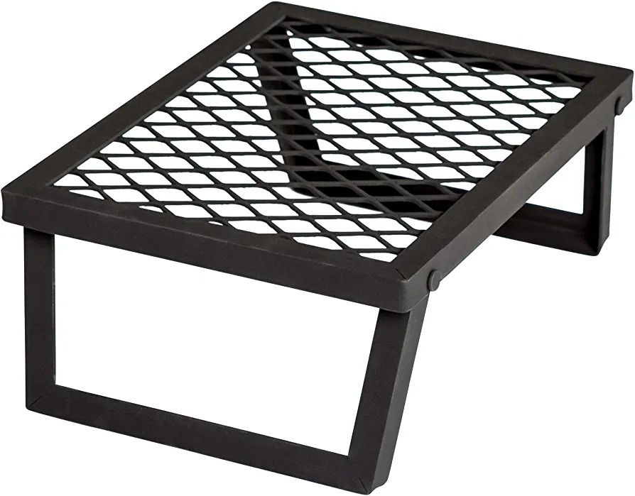 Скара за огнище за готвене на открит огън, изключително голям размер