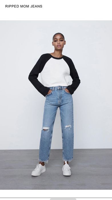 Дамски дрехи Zara 38 (S) дънки,пуловери,долнище