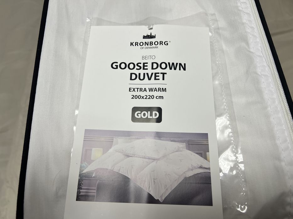 Kronborg Beito Goose Down завивка 200×220 – екстра топла