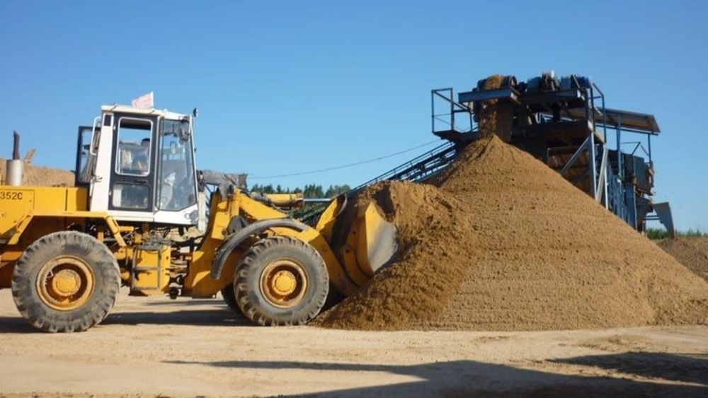 Песок Щебень Балласт Скальник Грунт Отсев Гравий Камаз.