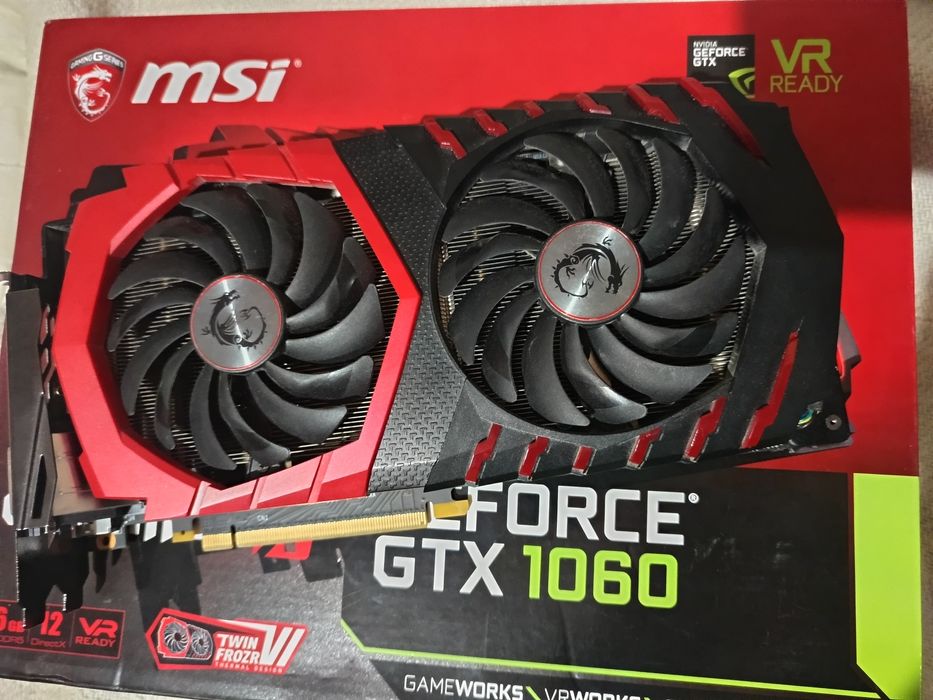 GTX 1060 6gb msi