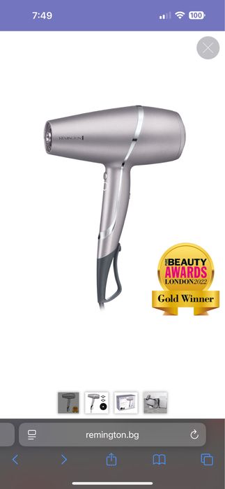 Адаптивен сешоар Remington AC9800 PROluxe You