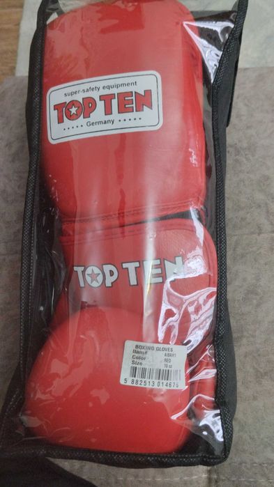 Боксерские перчатки,Top Ten Iba original