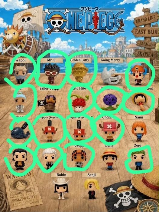 Продаю отмечанные, one piece kinder joy