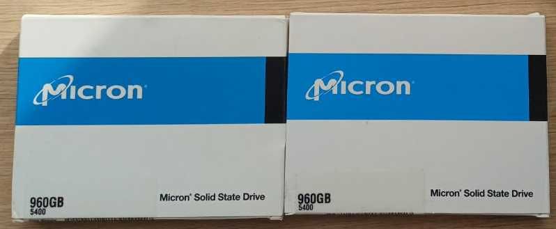 SSD Enterprise Micron 5400 Pro 960GB SATA 2.5 Inch Sigilat