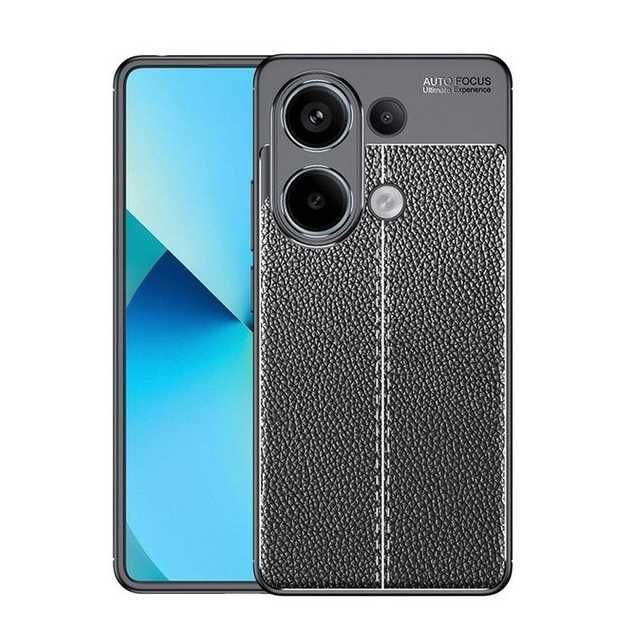 Xiaomi Redmi Note 13 Pro 4G / Note 13 4G - Луксозен Кожен Кейс Гръб AF