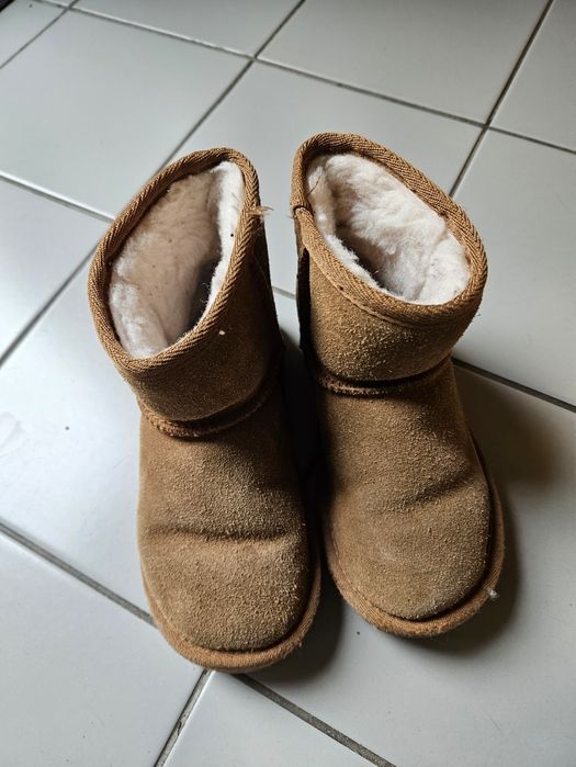 Ghete Emu nr 27 piele intoarsa