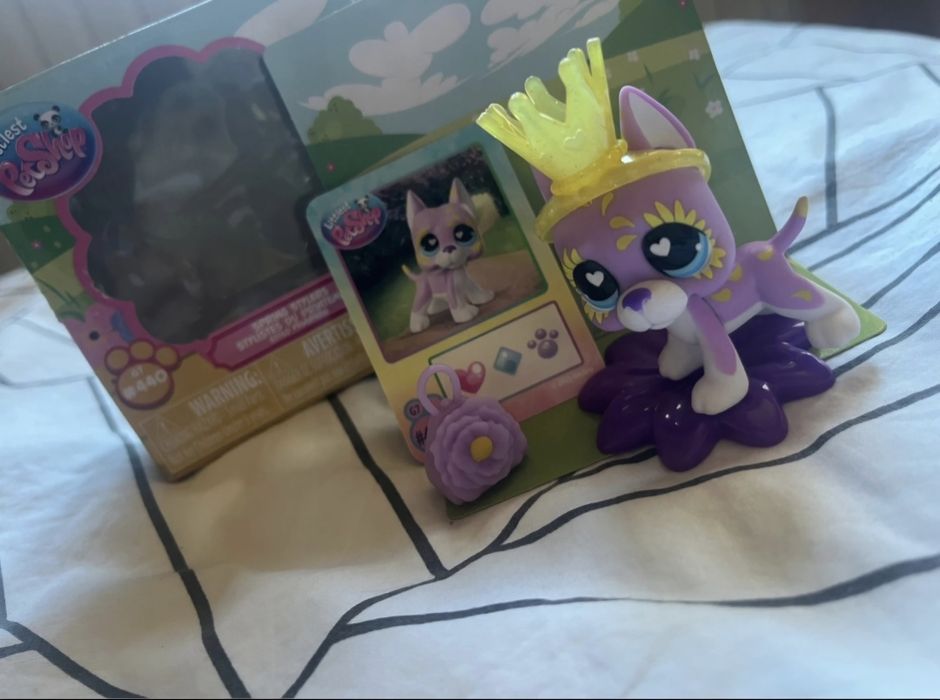 Spring Styles Great Dane Angora Raccon Noi Littlest Pet Shop Lps