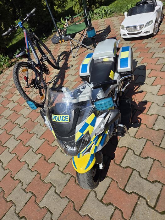 Motocicleta electrica copiii BMW Politie