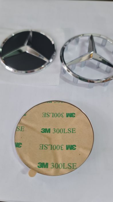 Емблема за волан Airbag на Мерцедес 3d и стъклена