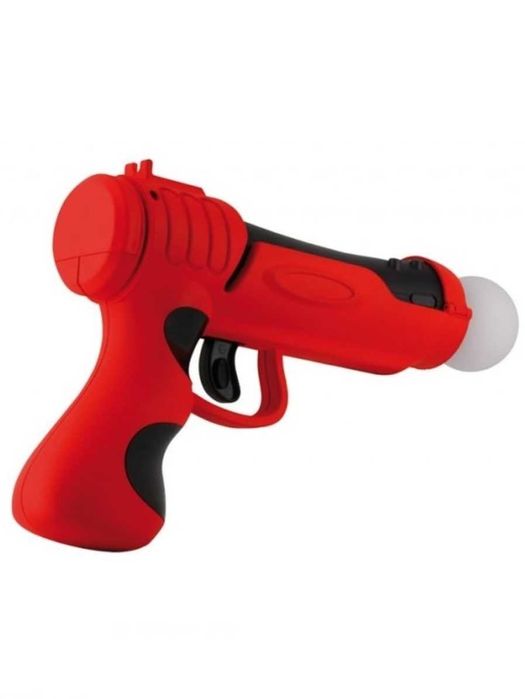 Pistol BigBen Alien Gun, PS Move, PS3, PS4, rosu