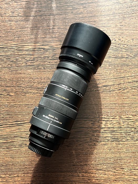 Teleobiectiv Sigma 120-400mm f/4.5-5.6 DG APO OS HSM Montură Canon EF