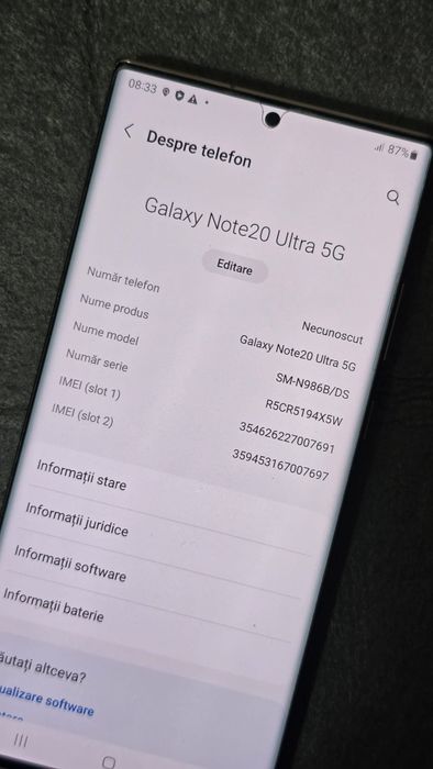 Samsung Note 20 Ultra 5G