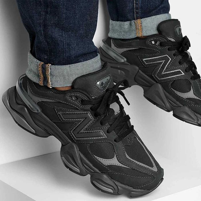 New Balance 9060 Triple Black (36-44 номер)