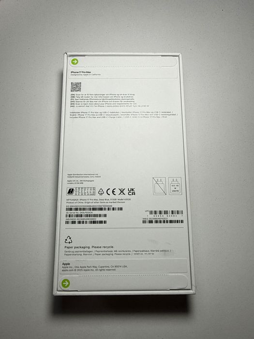 iPhone 17 pro max Sigilat