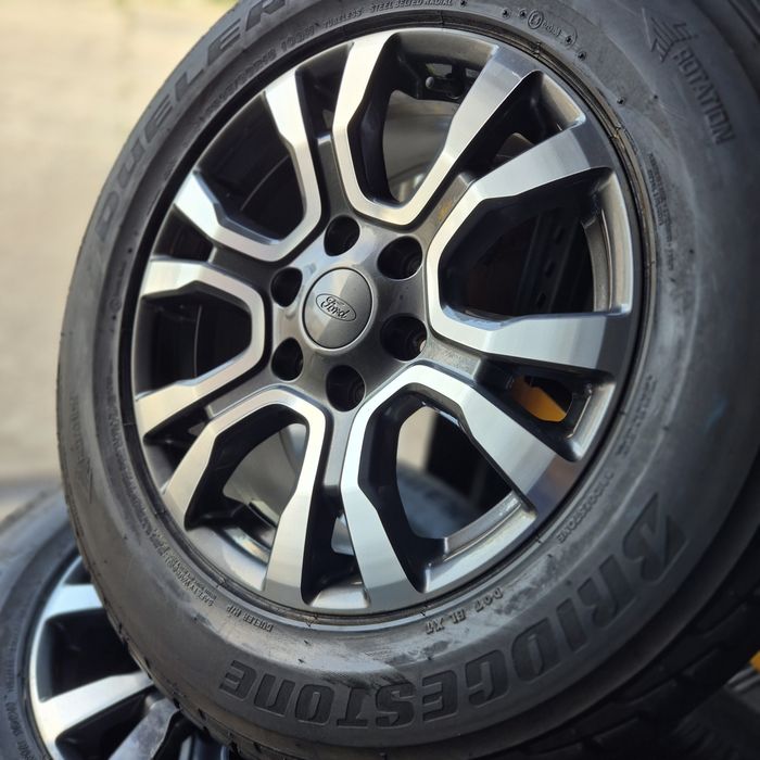 Jante R 18 6x139.7 Ford Ranger cu anvelope 265 60 18 Bridgestone